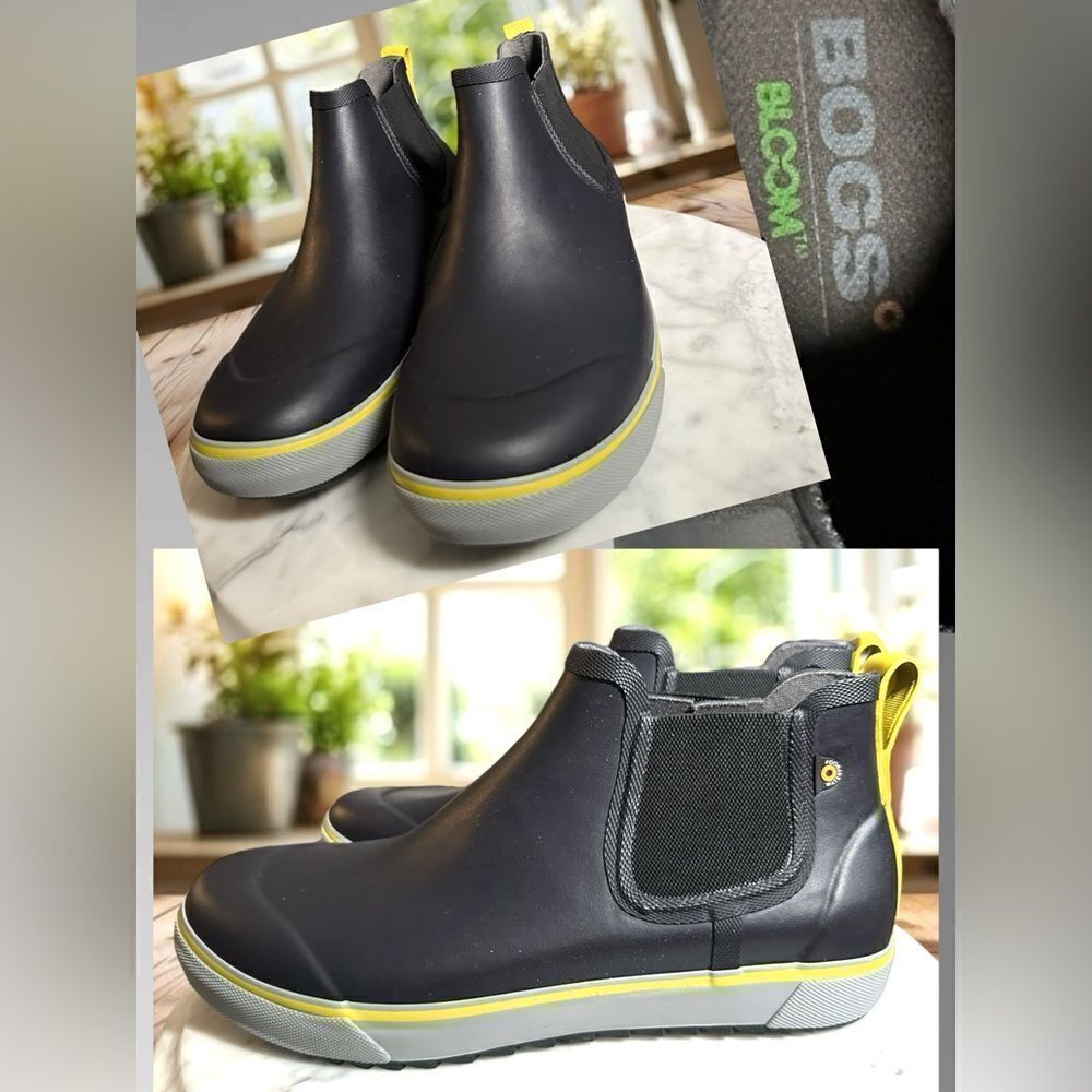 BOGS Kicker Rain Chelsea II 73041-492 Waterproof Ankle Boots Mens 10 EU 43